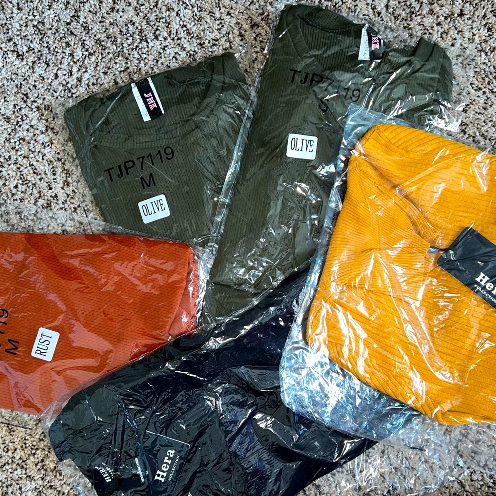 Multiple Color Bodysuits